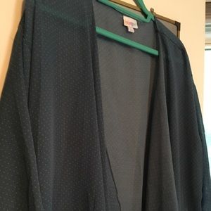 LuLaRoe Shirley Kimono size Large